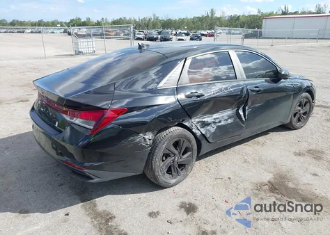 2021 Hyundai Elantra Sel z USA, uszkodzony, nr VIN 5NPLS4AG4MH019251